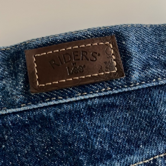 Riders By Lee Dark Wash Relaxed Straight Leg 16 M - Picture 7 of 11